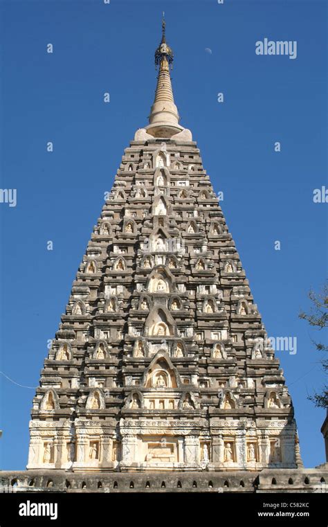 Asia Burma Myanmar Bagan Temple Mahabodhi Stock Photo Alamy