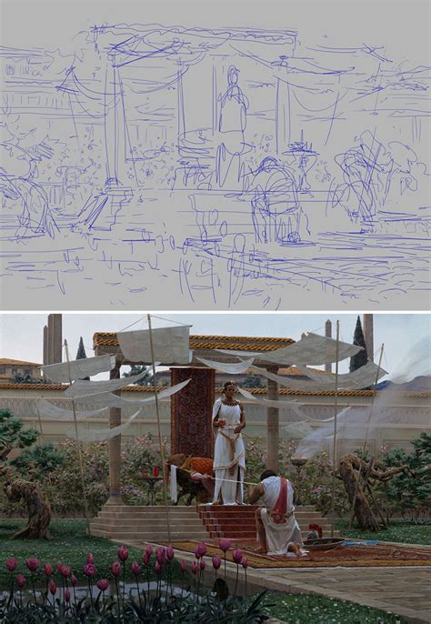 Sketch Vs Final Artists Show The Huge Difference Between Their