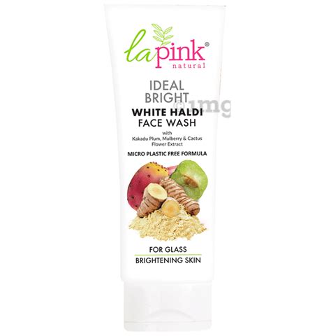 La Pink Ideal Bright White Haldi Face Wash Buy Tube Of 1000 Ml Face