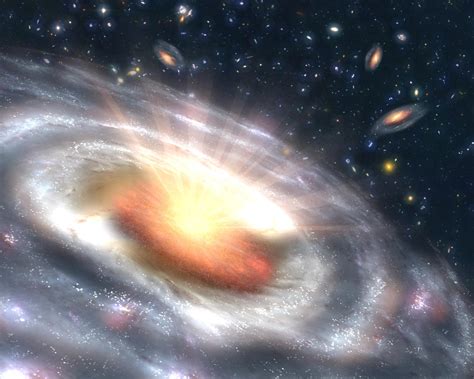 Could The Milky Way Become A Quasar