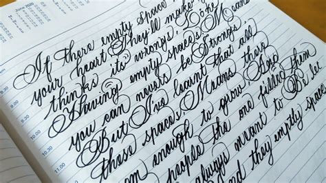 How to Write Cursive Writing Beautiful English Calligraphy Handwriting ...