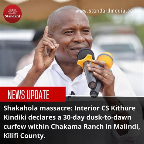 The Standard Digital On Twitter Shakahola Massacre Interior CS