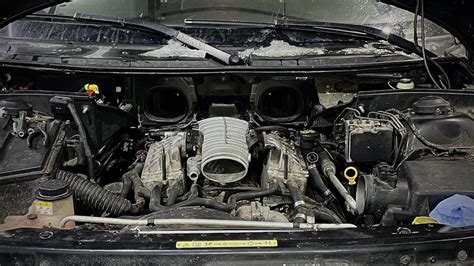 Чистка дросселя и выхлоп. — Land Rover Range Rover (3G), 4,2 л, 2006 ...