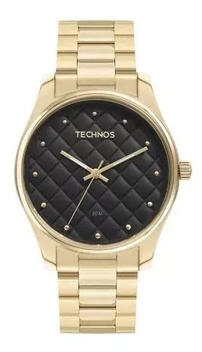 Reloj Technos Original Gold Gloss Para Mujer Con Mercadolibre