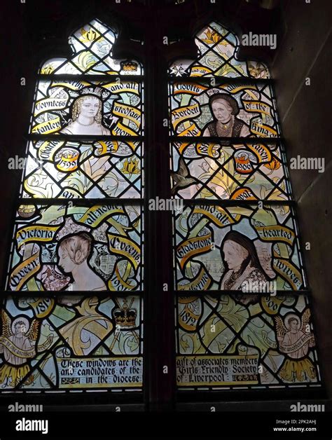 Gift Of Girls Friendly Society Stained Glass Windows Lady Chapel