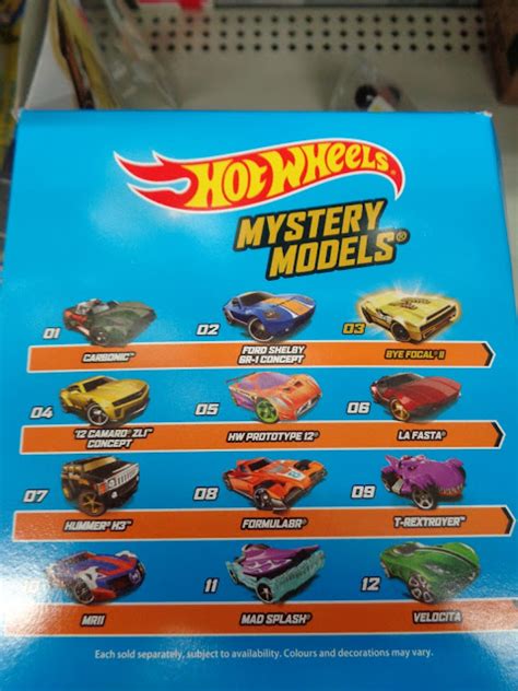 J And J Toys Hot Wheels 2016 Mystery Models