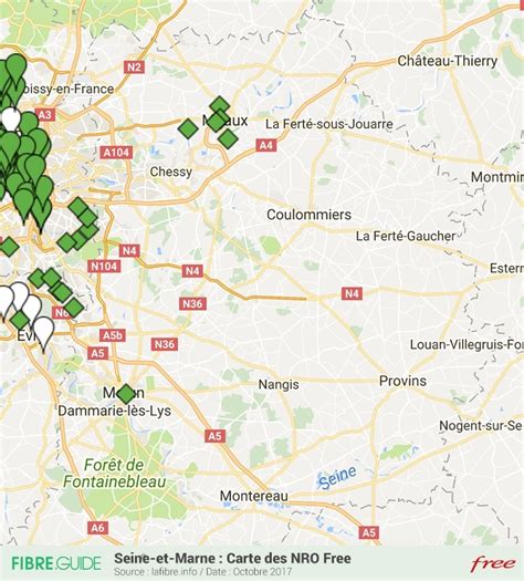 Fibre Optique en Seine et Marne 77 éligibilité et déploiement FTTH