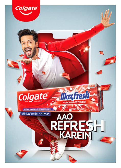 Colgate Max Fresh on Behance