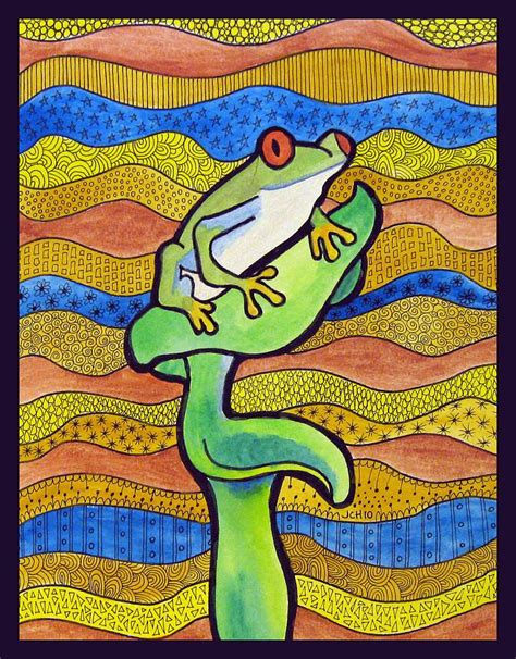 25 best images about Frogs on Pinterest | Watercolors, Neon and Acrylics