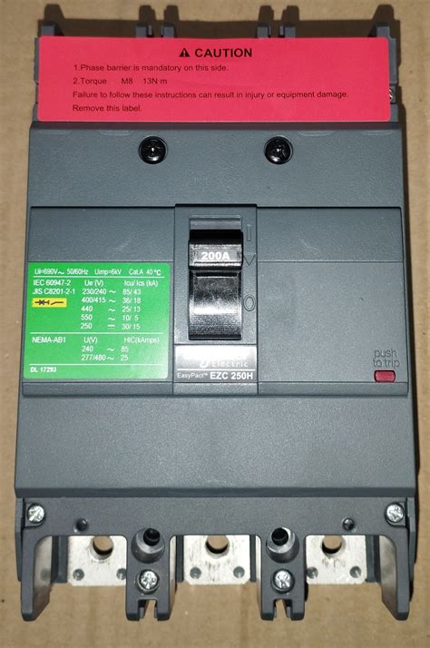 Ezc H Schneider Circuit Breaker Easypact Ezc H Tmd A