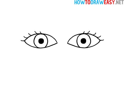 How To Draw Eyes For Kids How To Draw Easy