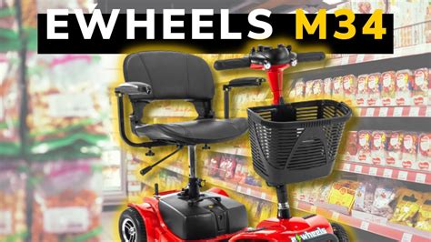 Ewheels Ew M Wheel Mobility Scooter Review Youtube