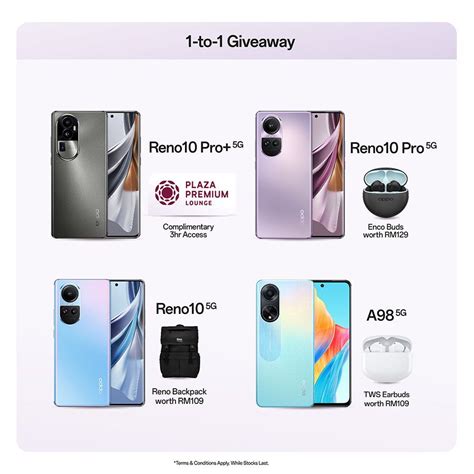 OPPO Malaysia brings a bunch of attractive promotion to celebrate the