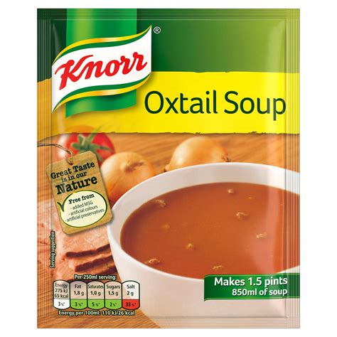 Knorr Oxtail Soup 15pt Tinned Soup Iceland Foods