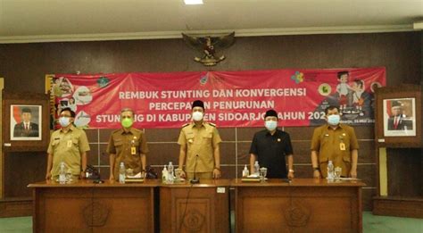 Percepat Penurunan Stunting Pemkab Sidoarjo Gelar Rembuk Stunting