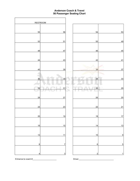 40+ Great Seating Chart Templates (Wedding, Classroom + more)