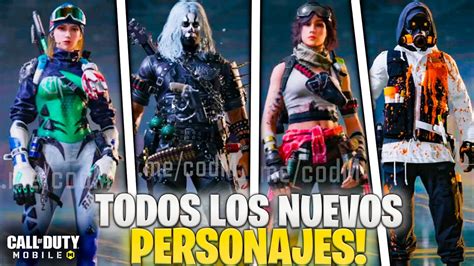 TODOS Los NUEVOS PERSONAJES De La TEMPORADA 2 De COD MOBILE NUEVA