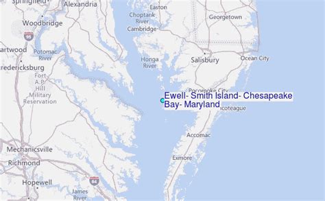 Ewell, Smith Island, Chesapeake Bay, Maryland Tide Station Location Guide