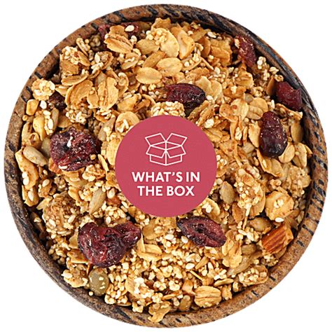 Buy Nourish Organics Cranberry Super Grain Granola Rich In