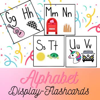 Alphabet display by Lizzy Loves Littles | TPT