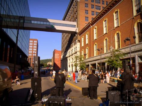 Street festival in downtown Wheeling - West Virginia Explorer