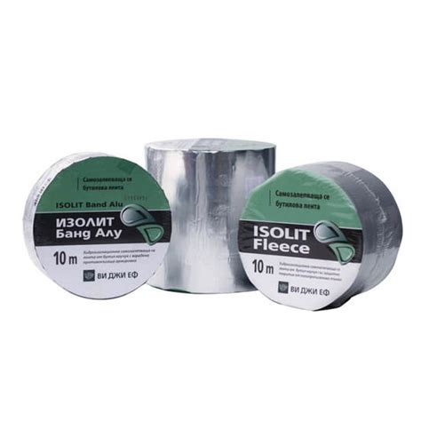 Самоклеющаяся лента Isoprotect Fleece 15 см x 10 м x 1 мм ⋆ MASTERHAUS