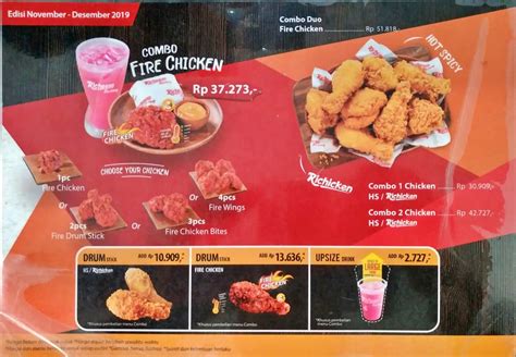 Menu At Richeese Factory Restaurant Bogor Bogor Trade Mall Food Court