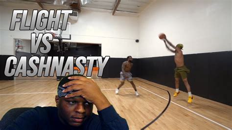 Reacting To Cash Vs Flight 1v1 Basketball Youtube