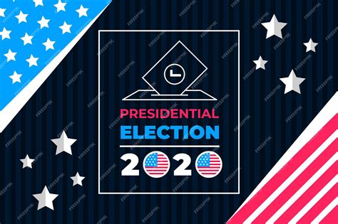 Premium Vector | Creative 2020 presidential election in usa wallpaper