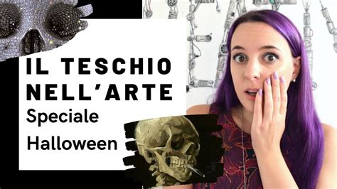 Il Teschio In Arte Speciale Halloween Youtube