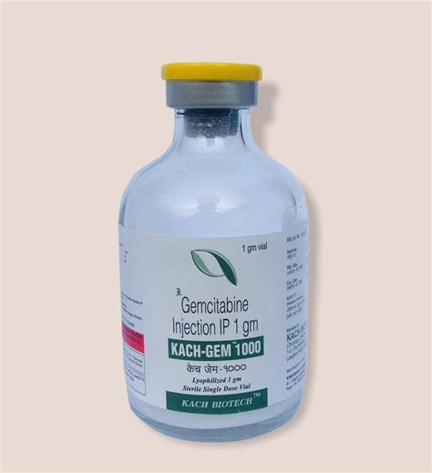 Kach Gem Gemcitabine Mg Injection Kach Biotech Gm Rs