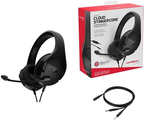 Hyperx Cloud Stinger Core Over Ear Wired Gaming Headset With Mic — Rb