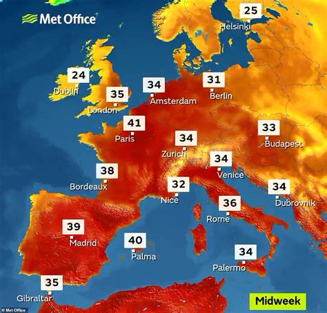 UK Weather African Plume Heatwave Could Make This Britain S Hottest