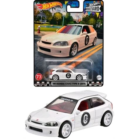 Hot Wheels Premium Boulevard Honda Civic Type R EK9 Shopee Malaysia