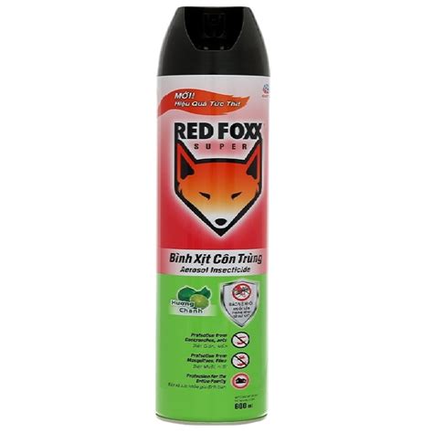 Xịt Muỗi Red Foxx Power Hương Chanh