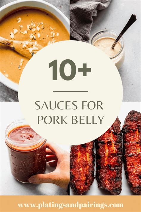 10 Best Sauces For Pork Belly With Simple Recipes