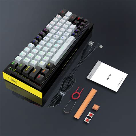 E YOOSO Z19 94Keys RGB Hotswappable Wired Mechanical Keyboard 3S Computer