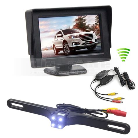 DIYKIT 4 3 Inch Color TFT LCD Car Monitor LED Color Night Vision HD