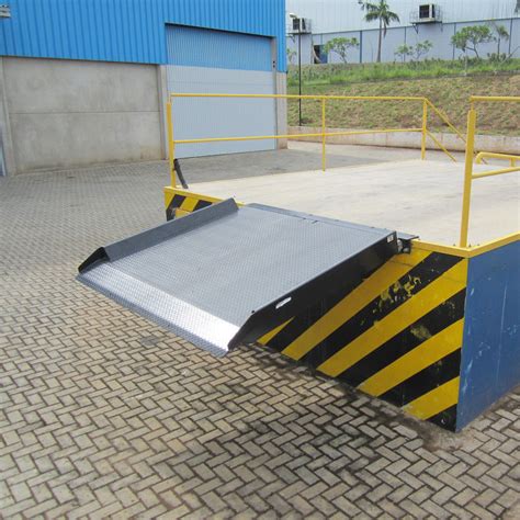 Dock Ramp DH DR 90 Dhollandia Fixed Hydraulic Steel