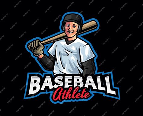 Premium Vector Baseball Mascot Logo Design