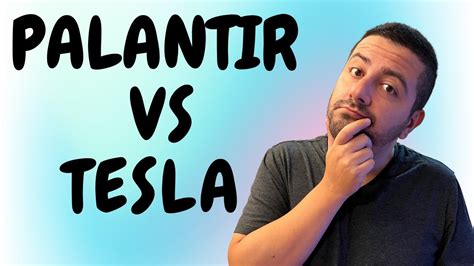 Best Stock To Buy Tesla Stock Vs Palantir Stock TSLA Stock Vs