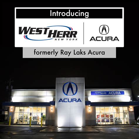 Ray Laks Acura acquired by West Herr Auto Group | West Herr Auto Group