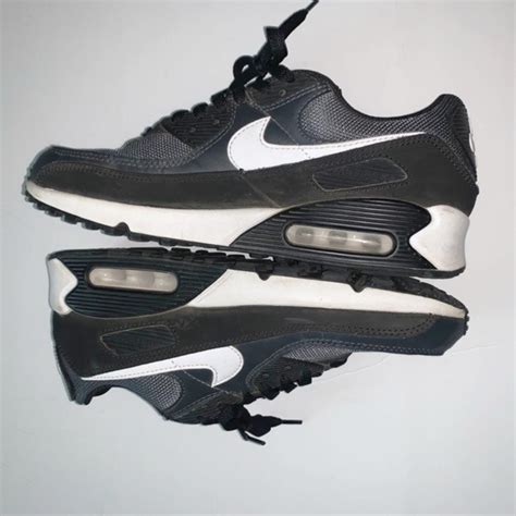 Nike Mens Air Max 90 Sneakers Shoes Sz 9 Shoes Black Depop