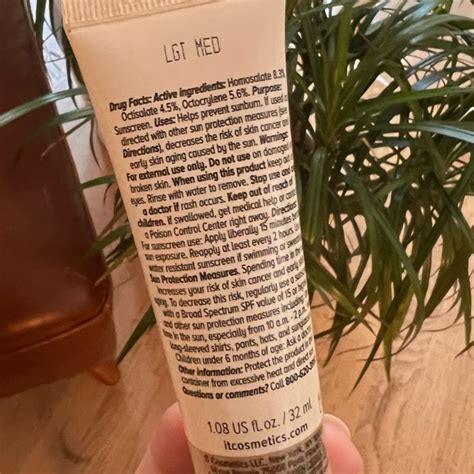 It Cosmetics Makeup It Cosmetics Cc Nude Glow Spf Foundation Sunscreen In Light Medium