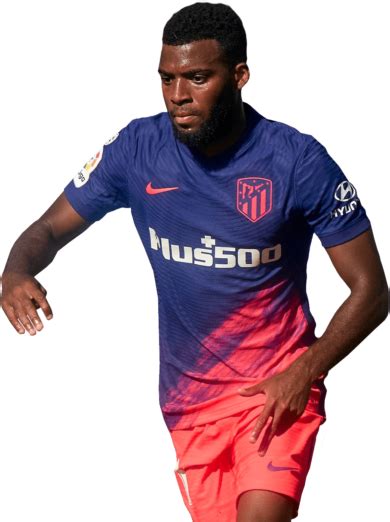 Thomas Lemar Atlético Madrid football render FootyRenders