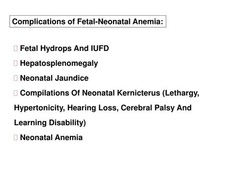 Ppt Alloimmune Hemolytic Disease Of The Fetus Newborn Rh