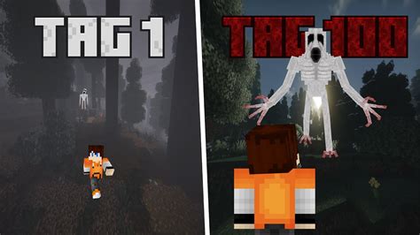 Ich überlebe Tage in Hardcore Minecraft mit The One Who Watches YouTube