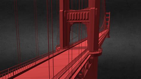 Golden Gate Bridge 3d Model By Psykojello 18dee83 Sketchfab