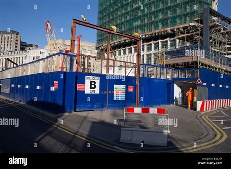 Tottenham Court Road Crossrail Station Hi Res Stock Photography And