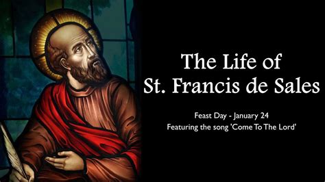 St Francis De Sales Catholic Virtual Tour Visiting The Places Of